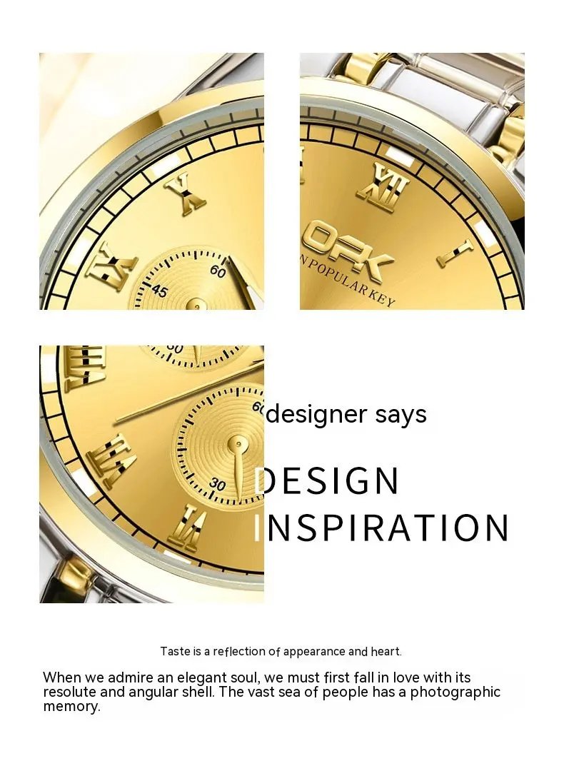 Luminous Quartz Watch For Men INDZONES