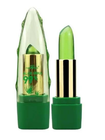 Aloe Vera Gel Color Changing Lipstick Gloss  Moisturizer Anti-drying Desalination Fine-grain Lip Blam Care Sumit Pathak