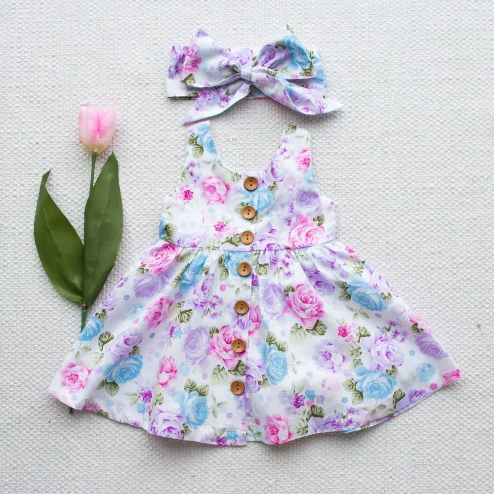 Children's Dress European And American Princess Skirt Girl Dress INDZONES