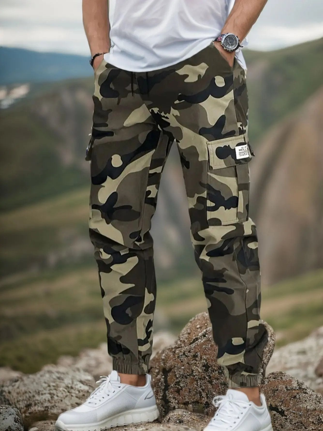 Camouflage work pants INDZONES
