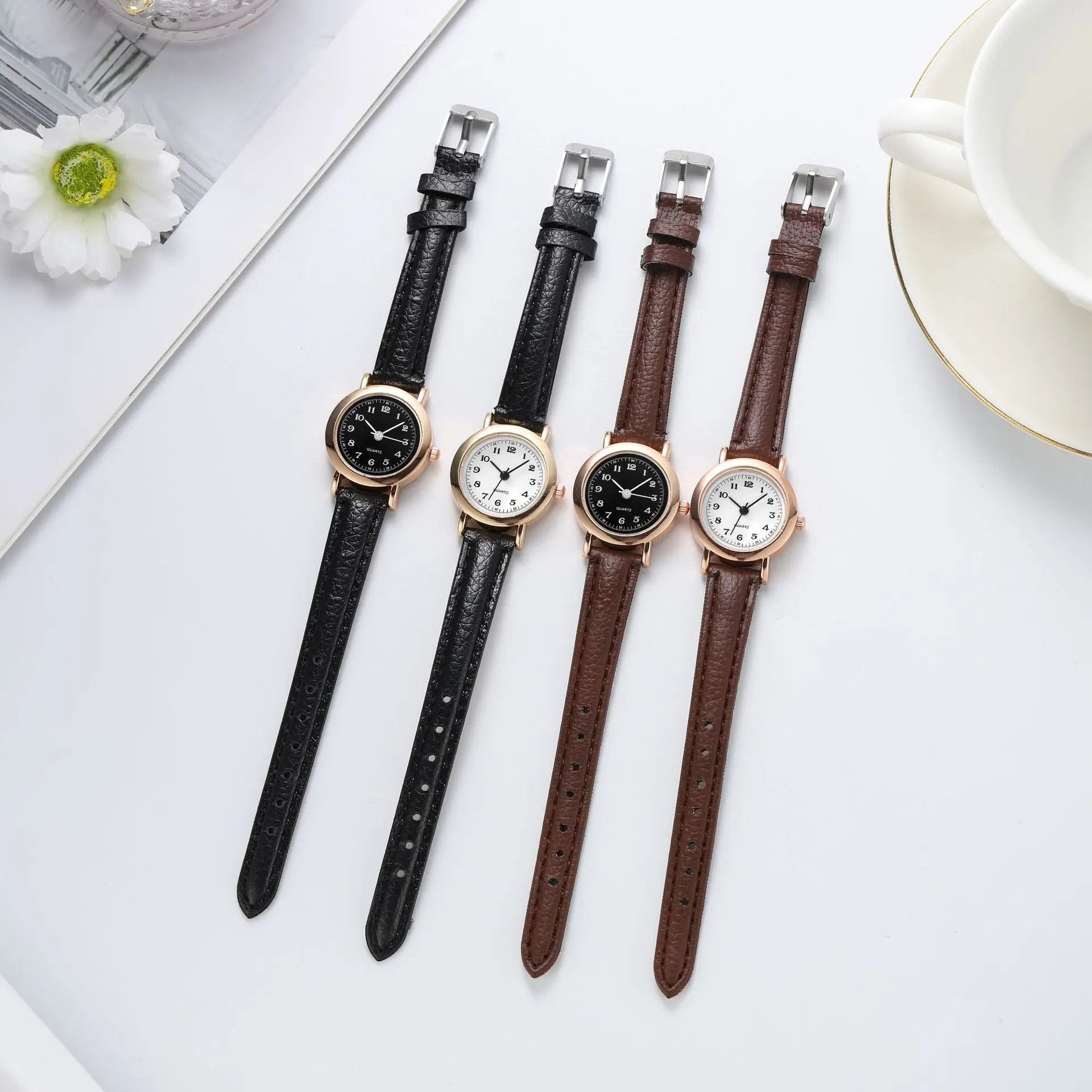 Female Student Korean Style Cute Literary Thin Strap Small Dial Couple Watch Sumit Pathak