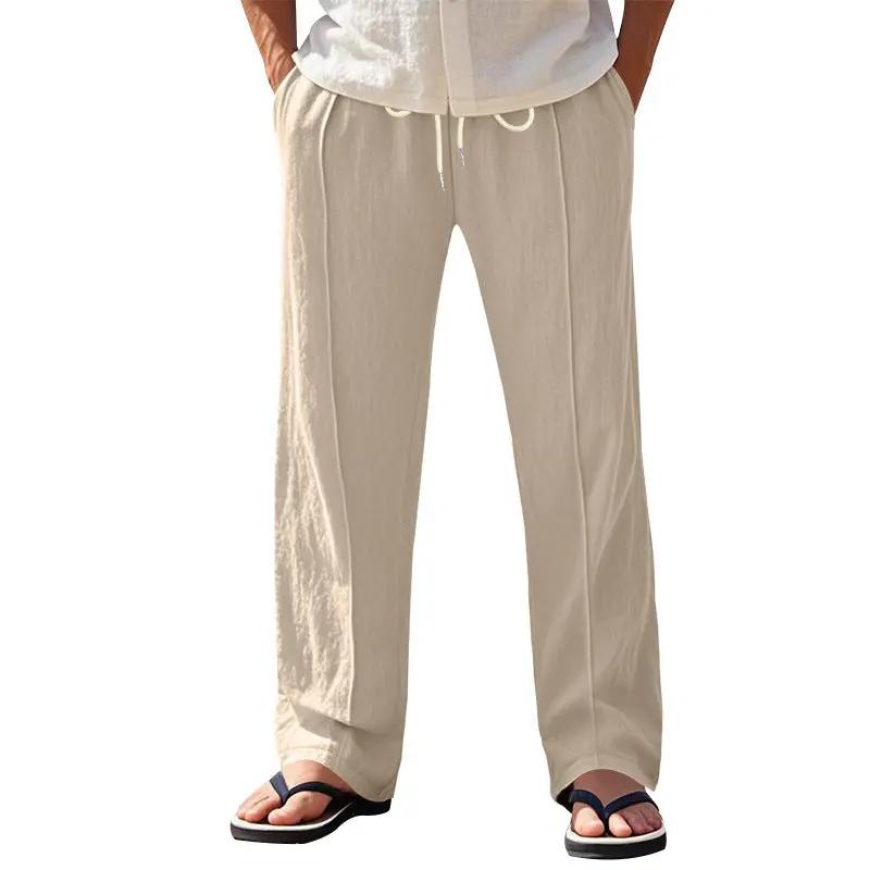 Tether Wide Leg Straight Men's Casual Pants Sumit Pathak
