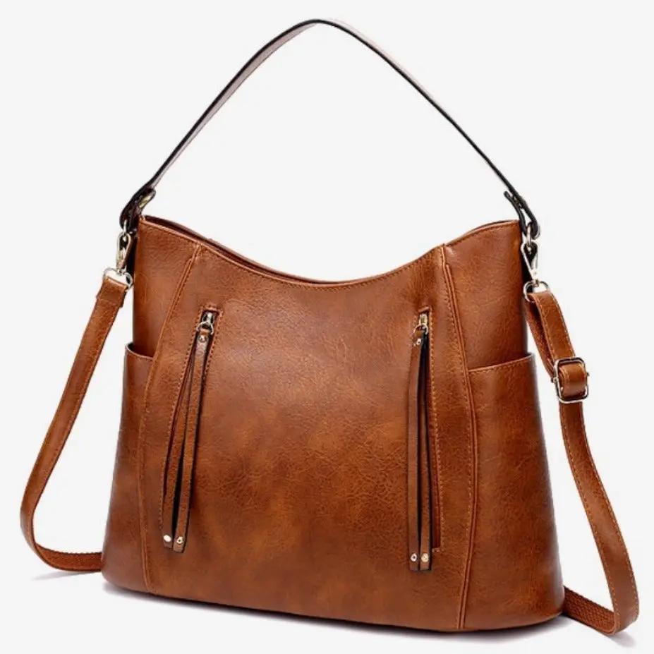 Luxury Women Bag Handbags Women Messenger Bags Leather Designer Handbag  Vintage Big Large Capacity Hobos Female Bag Sumit Pathak