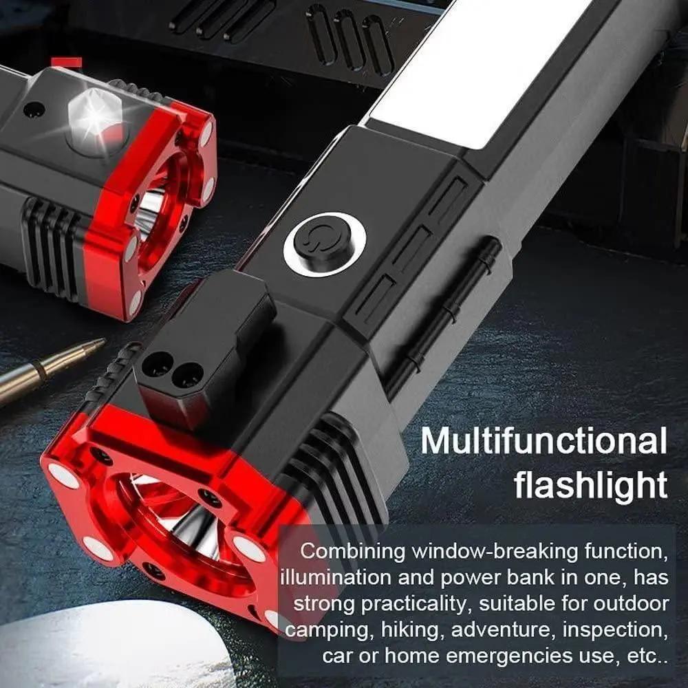 Portable Rechargeable Torch LED Flashlight 9ttgn1-6x