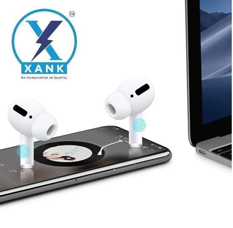 XANK Air-pods Pro with Wireless Charging Case with Sensor Enabled Bluetooth Headset (White, True Wireless) 9ttgn1-6x