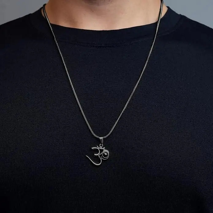 OM Pendant with Adiyogi 9ttgn1-6x
