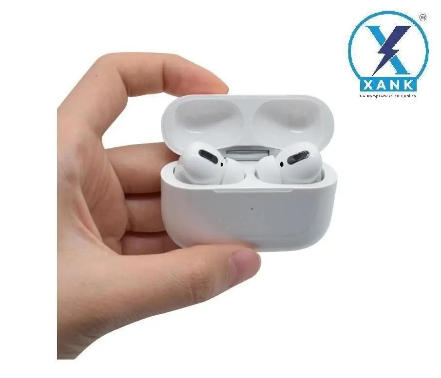 XANK Air-pods Pro with Wireless Charging Case with Sensor Enabled Bluetooth Headset (White, True Wireless) 9ttgn1-6x