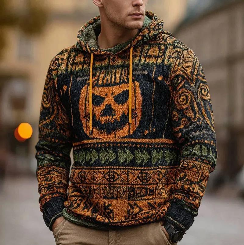 Halloween Sweater 3D Printing For Men And Women INDZONES