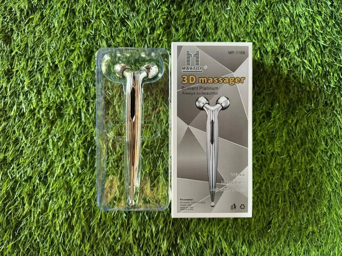 Mini Long 3D Shape 360 Rotate Face Massage Roller 9ttgn1-6x