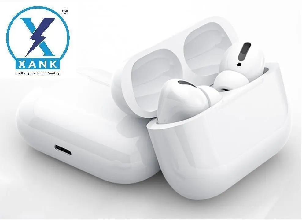XANK Air-pods Pro with Wireless Charging Case with Sensor Enabled Bluetooth Headset (White, True Wireless) 9ttgn1-6x