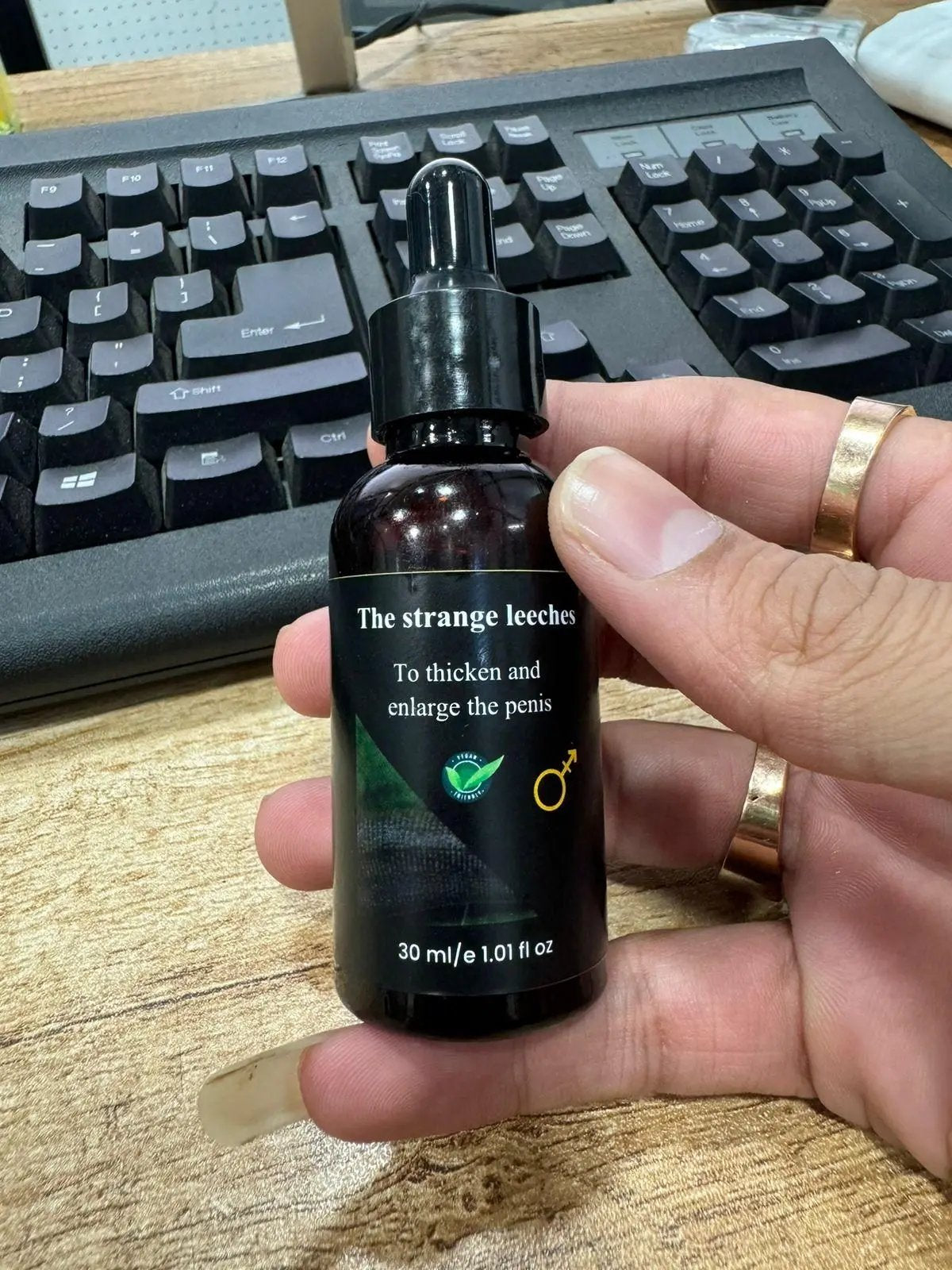 The Strange Leeches: To Thicken and enlarge 30 ml Pack of 1 9ttgn1-6x