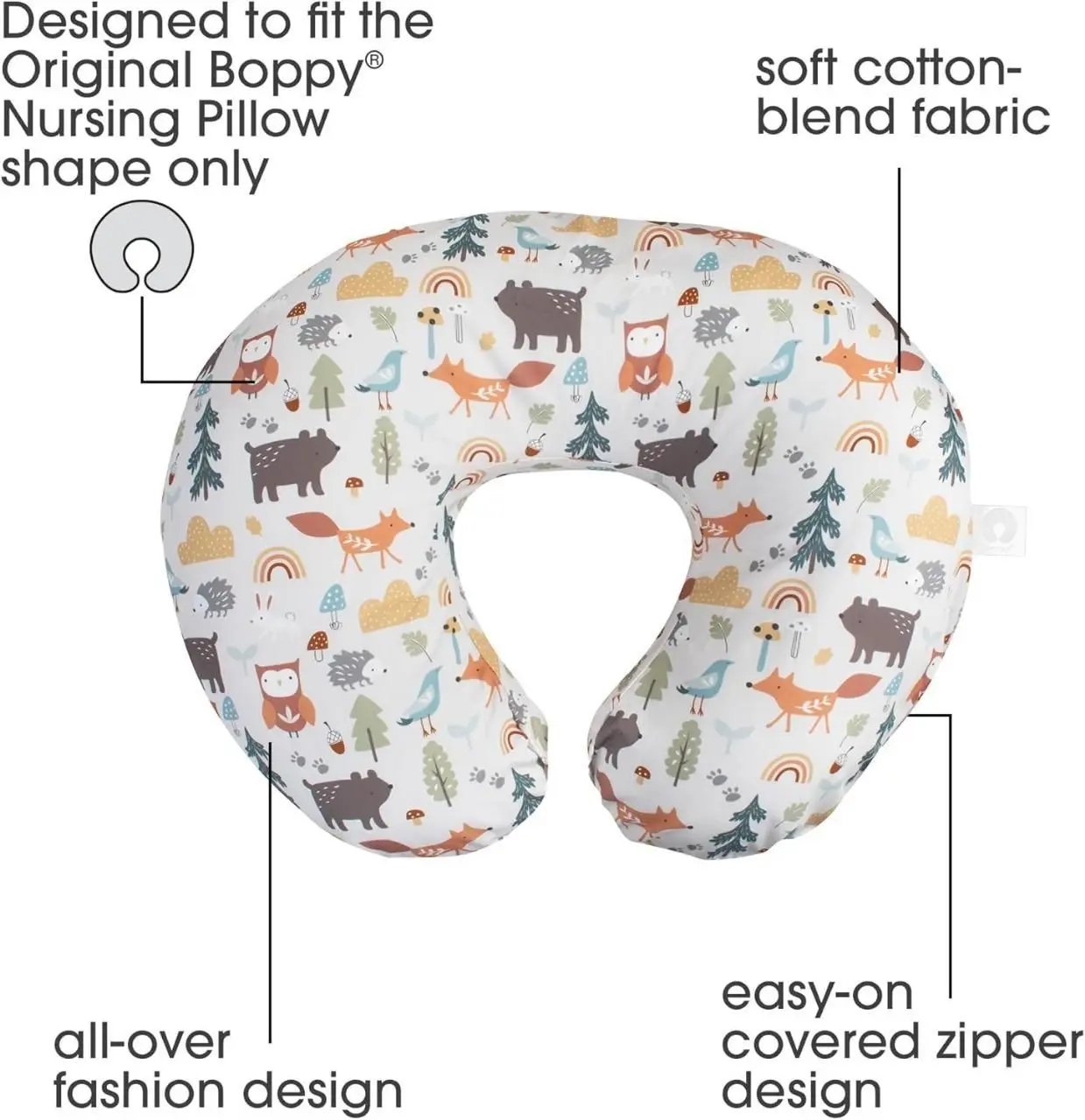 Baby Nursing Pillow Cover 9ttgn1-6x