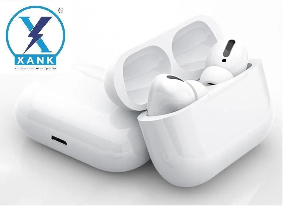 XANK Air-pods Pro with Wireless Charging Case with Sensor Enabled Bluetooth Headset (White, True Wireless) 9ttgn1-6x