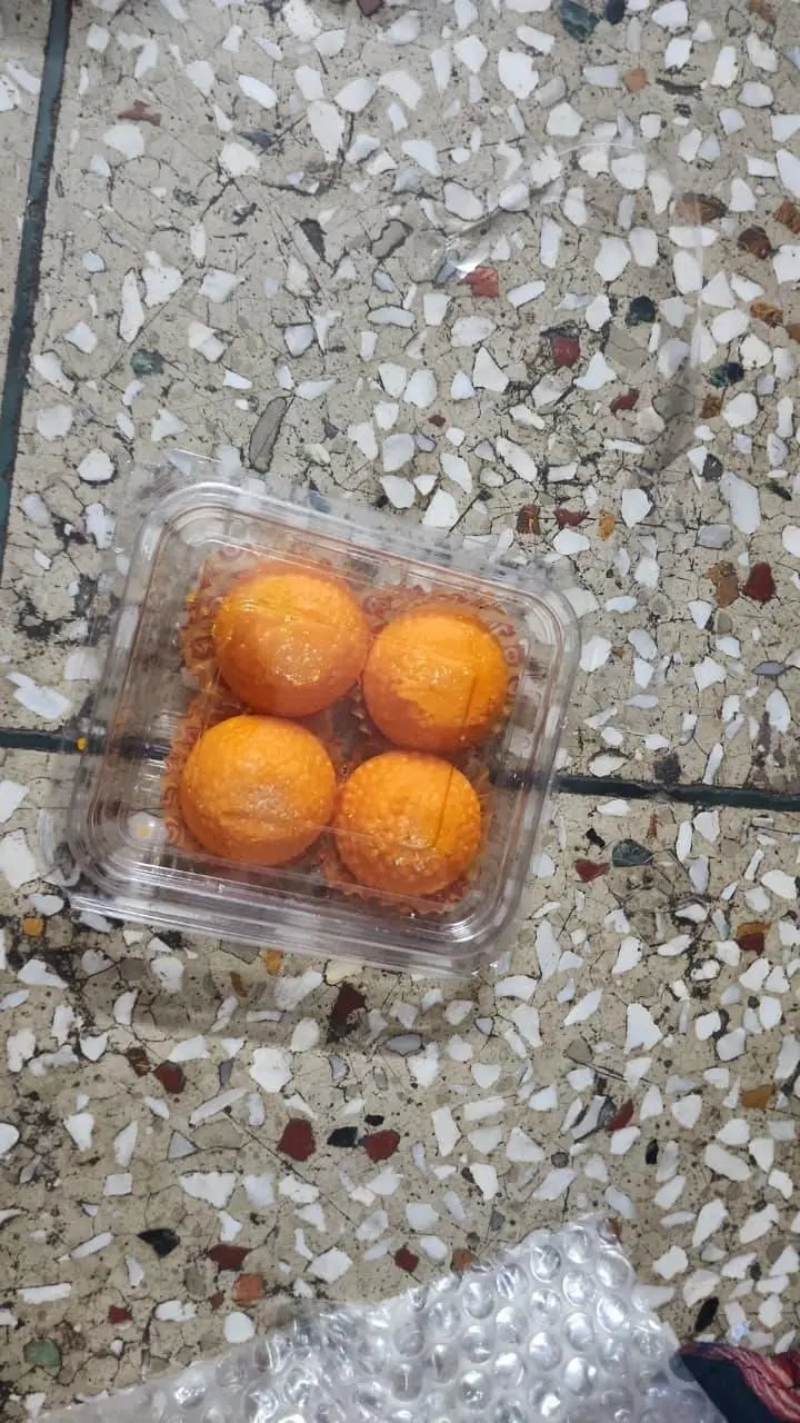 Laddoo Shape Candle Pack of 8 9ttgn1-6x