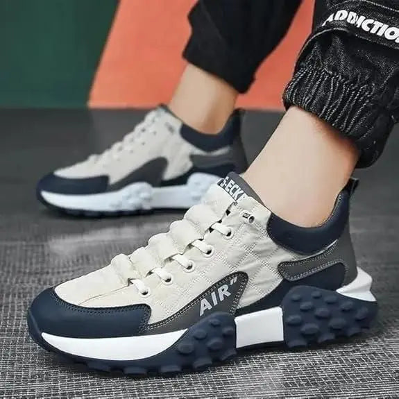 Men's Korean Style High Top Fashion Casual Shoes (Boots) 9ttgn1-6x