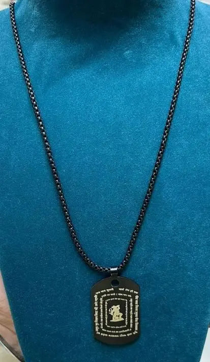 Hanuman Chalisa Pendant with Chain 9ttgn1-6x