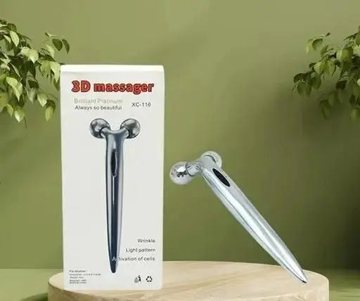 Mini Long 3D Shape 360 Rotate Face Massage Roller 9ttgn1-6x