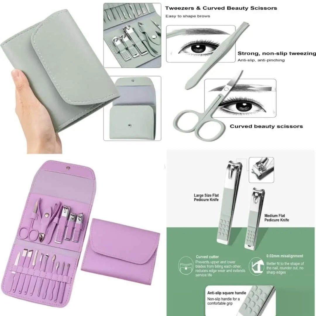 Manicure/Pedicure Set For Women 9ttgn1-6x