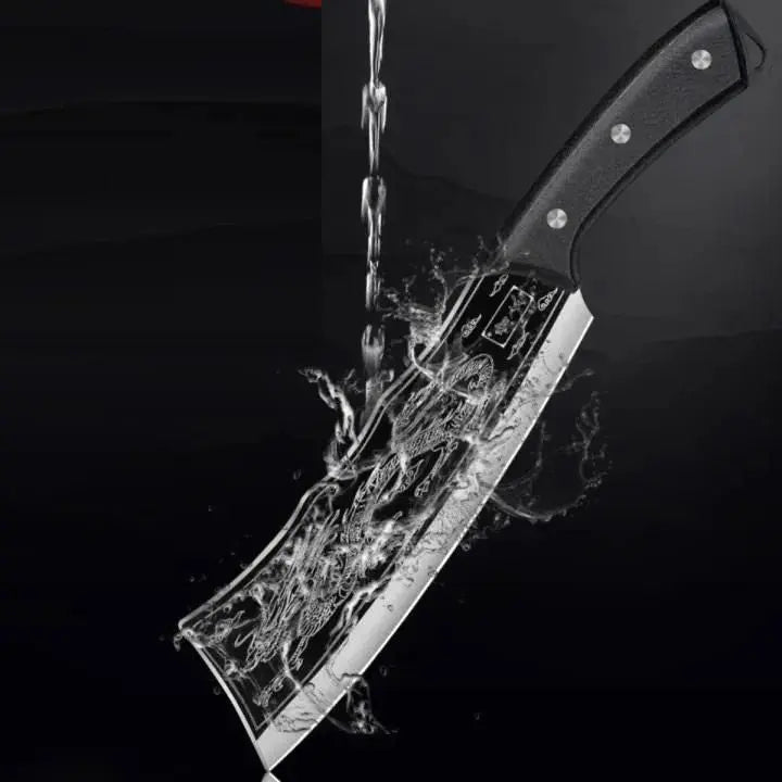 Dragon Chopping Knife Stainless Steel Blade 9ttgn1-6x