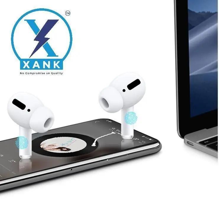XANK Air-pods Pro with Wireless Charging Case with Sensor Enabled Bluetooth Headset (White, True Wireless) 9ttgn1-6x