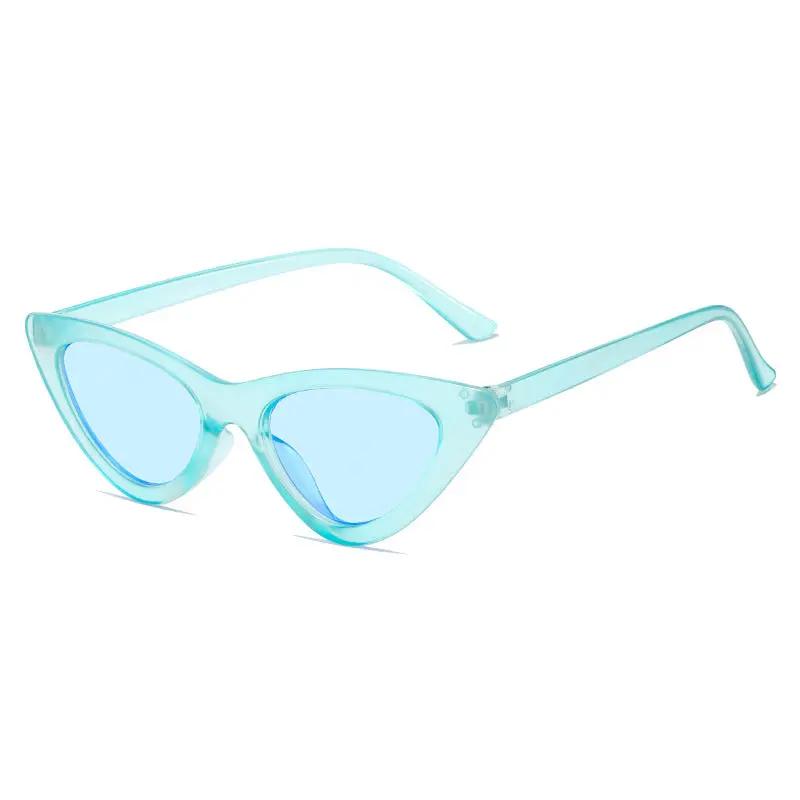 Fashion Cat-Eye Triangle Sunglasses with UV Protection INDZONES