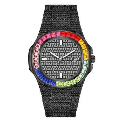 Square Diamond Watch Trend Watch Men INDZONES