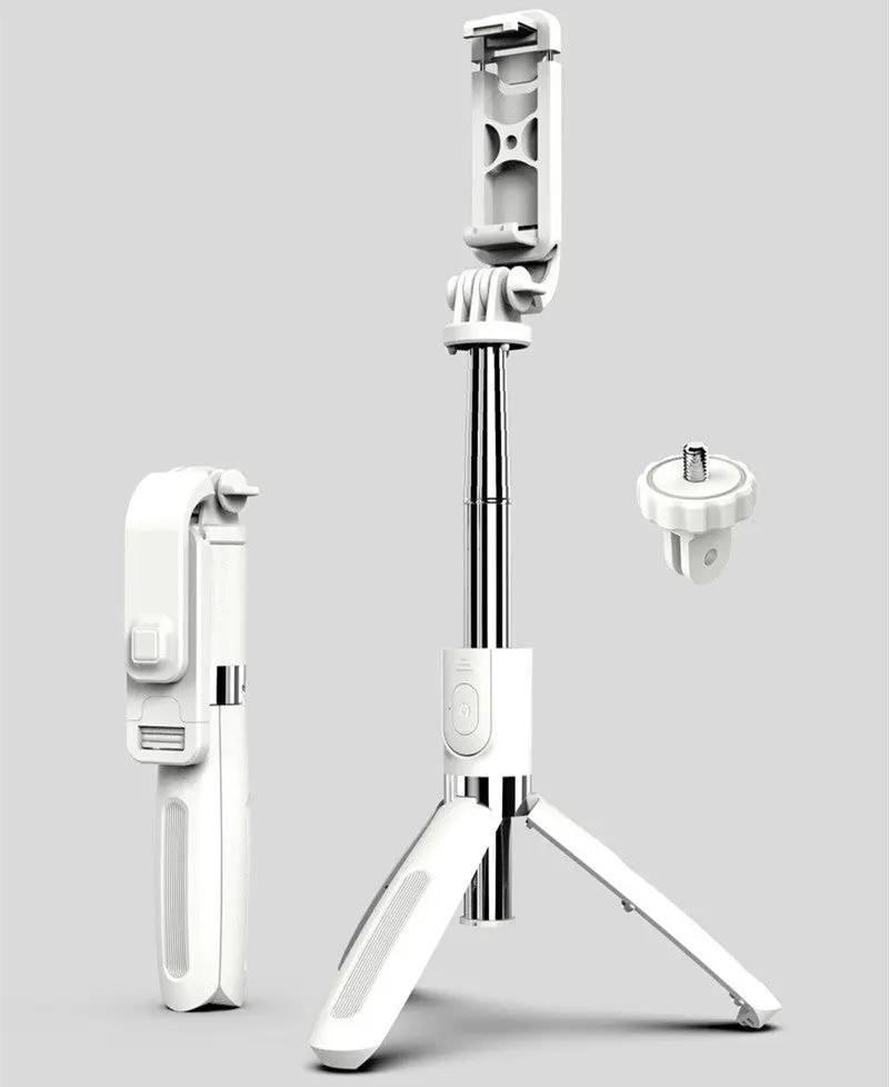 Compatible with Apple, Tripod Selfie Stick Mobile Universal Live Triangle Bracket One Bluetooth Selfie Artifact Sumit Pathak