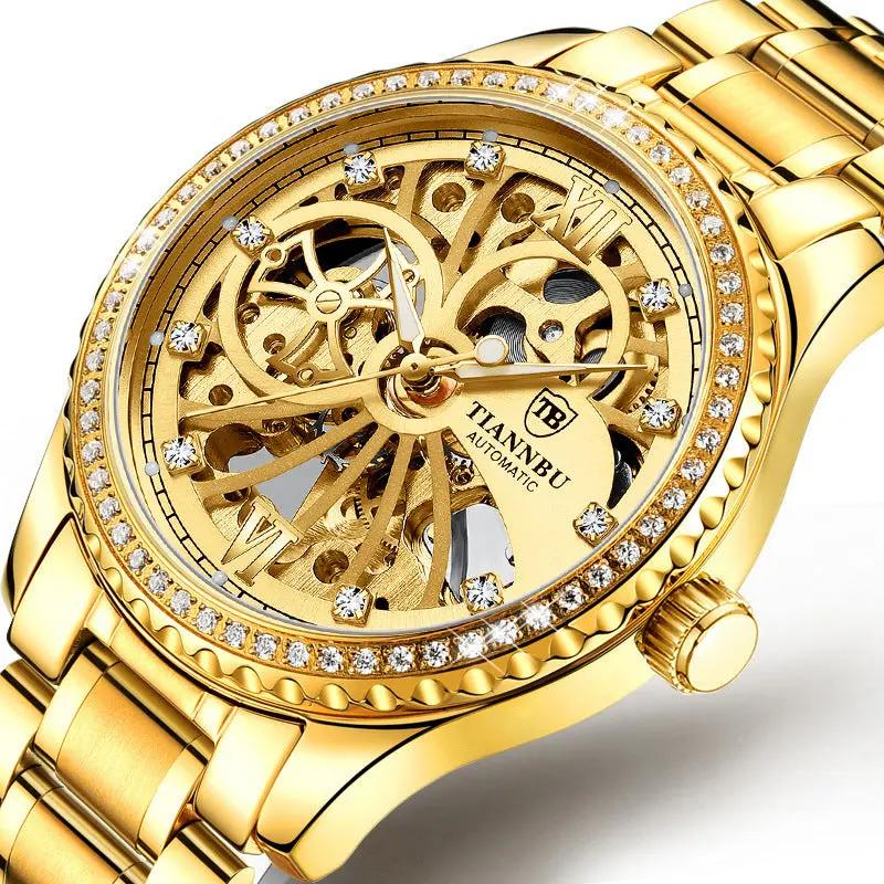 Diamond Automatic Mechanical Watch Men Indzones