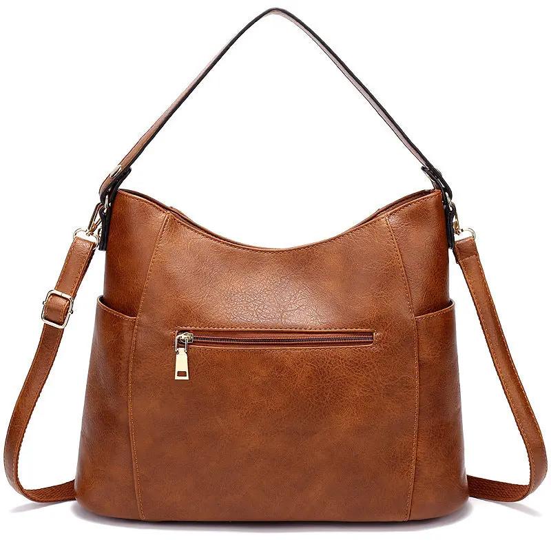 Luxury Women Bag Handbags Women Messenger Bags Leather Designer Handbag  Vintage Big Large Capacity Hobos Female Bag Sumit Pathak