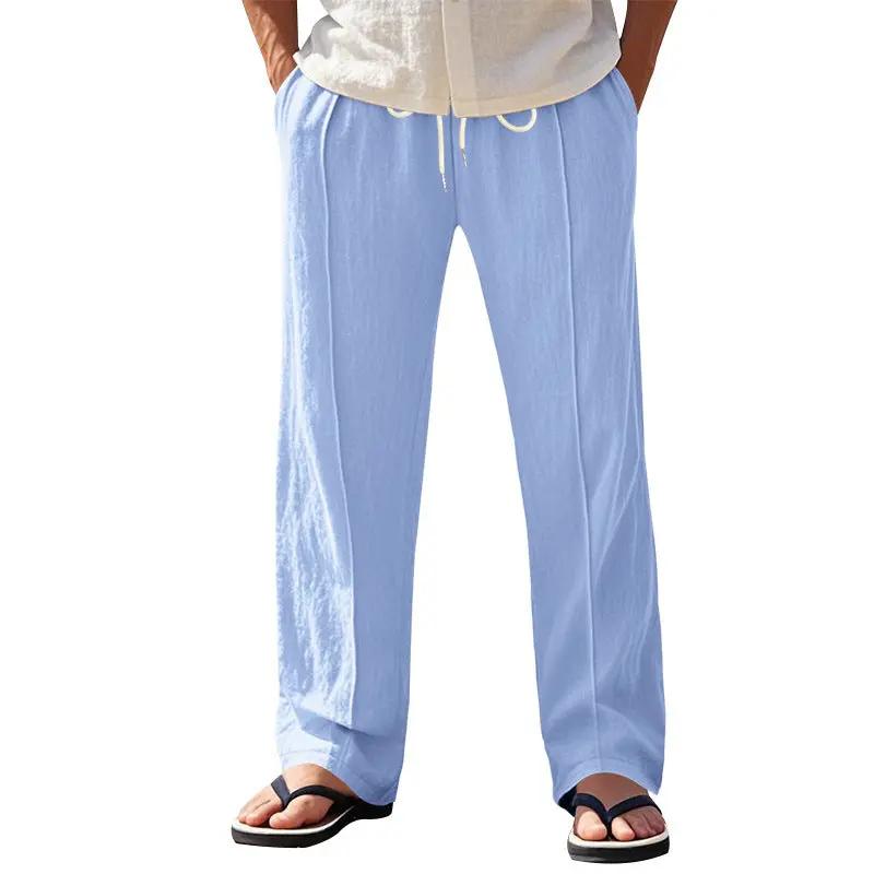 Tether Wide Leg Straight Men's Casual Pants Sumit Pathak