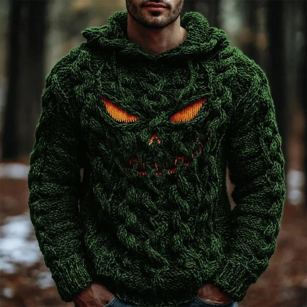 Halloween Sweater 3D Printing For Men And Women INDZONES