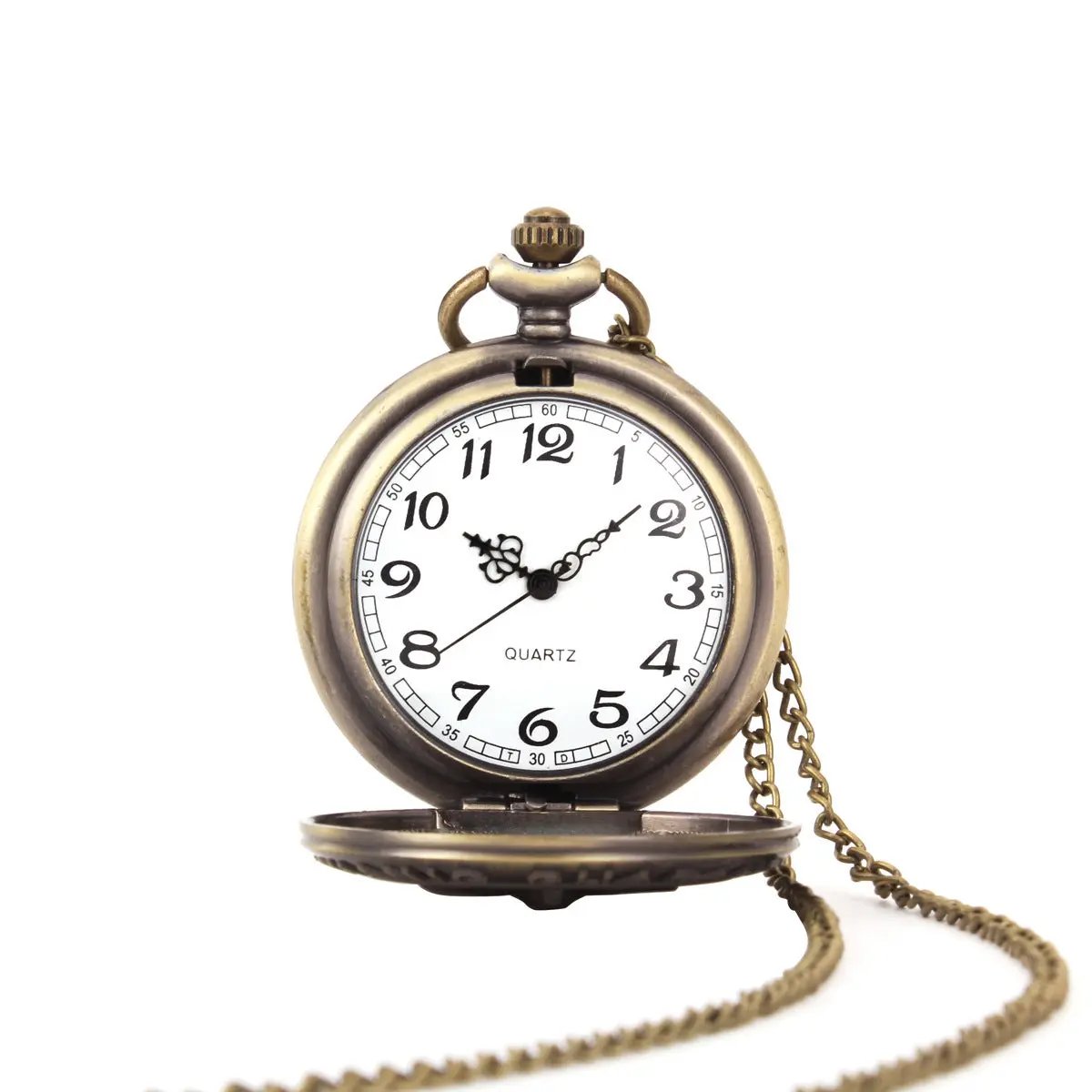 Big Pocket Watch Necklace Quartz Pocket Watch Men Women Lanyard Watch INDZONES