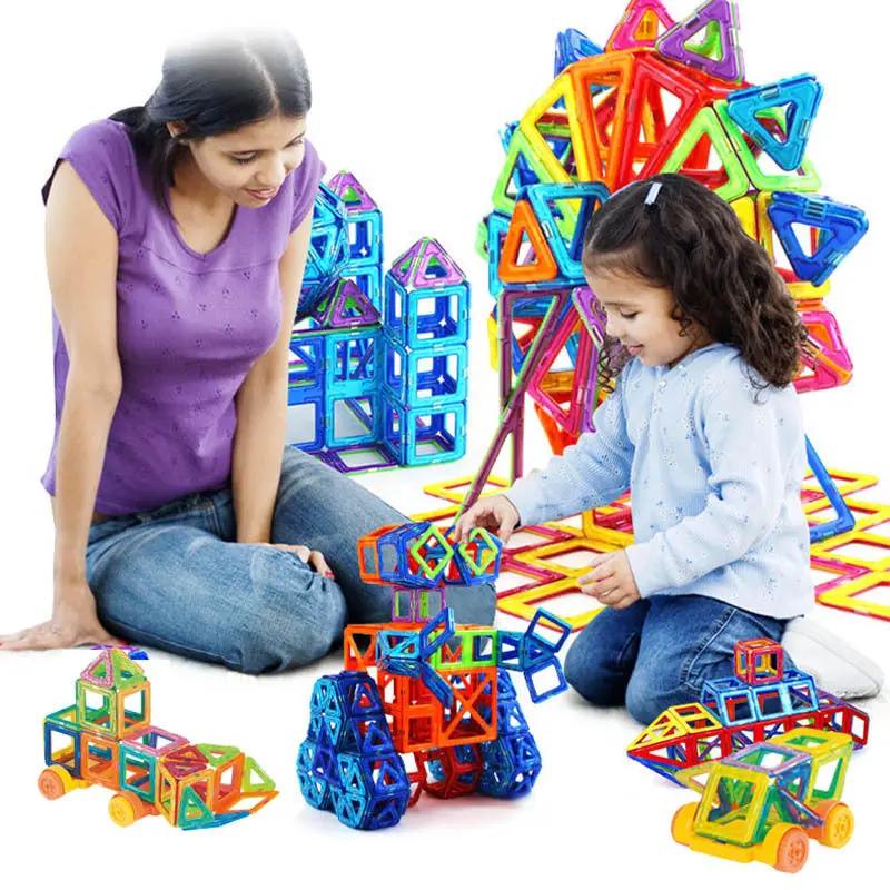 Magnetic Building Blocks DIY Magnets Toys For Kids Designer Construction Set Gifts For Children Toys INDZONES
